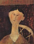 Amedeo Modigliani Portrait of Mrs.Hastings (mk39) oil